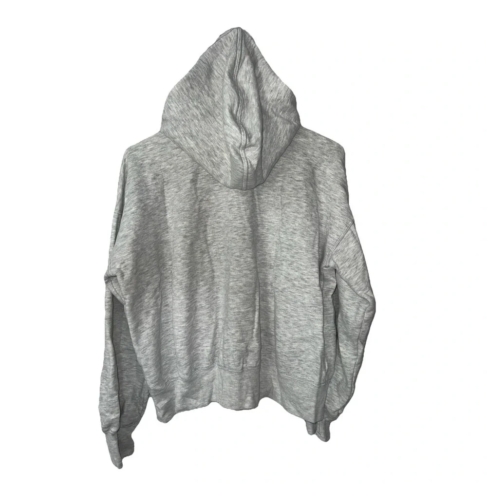 Abercrombie Fitch Kids Hoodie Full Zip Fleece‎ Lined Gray Size 17-18